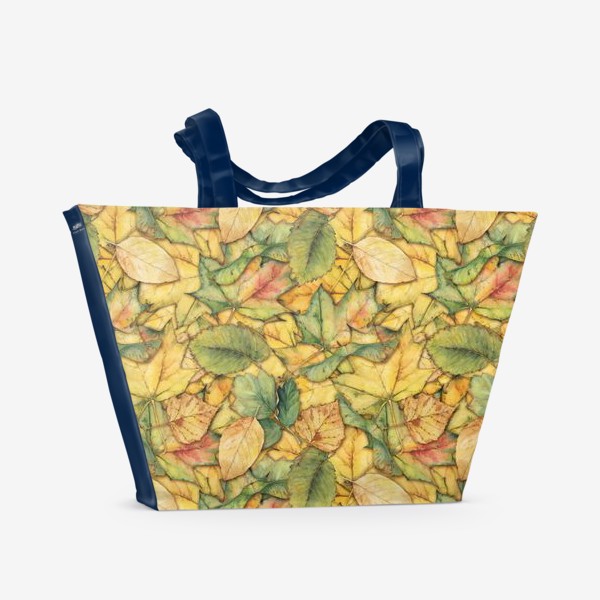 Пляжная сумка «Осенний листопад»