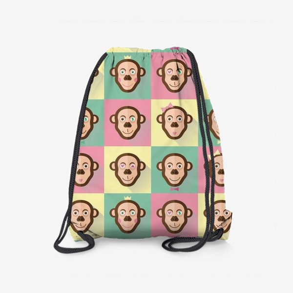 Рюкзак «Паттерн обезьяны»