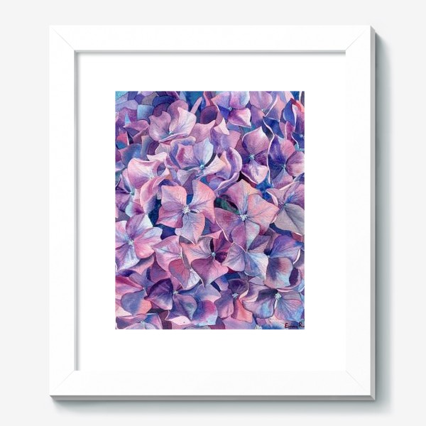 Картина «Фиолетовая гортензия»
