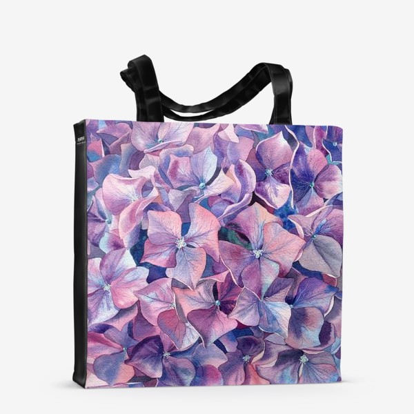 Сумка-шоппер «Фиолетовая гортензия»