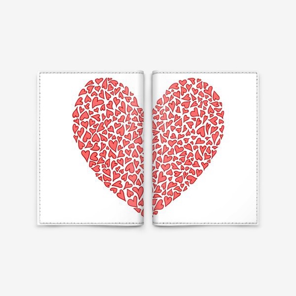 Обложка для паспорта «Большая любовь кроется в мелочах»