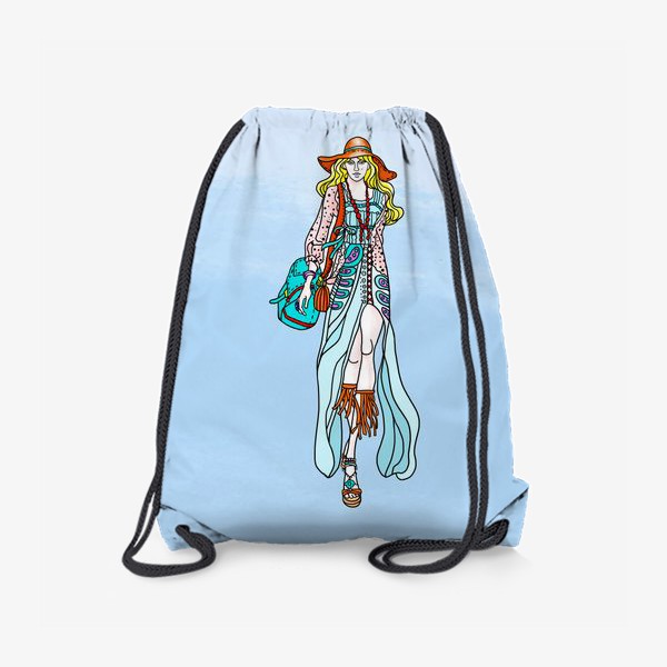Рюкзак «Hippie-coloring»