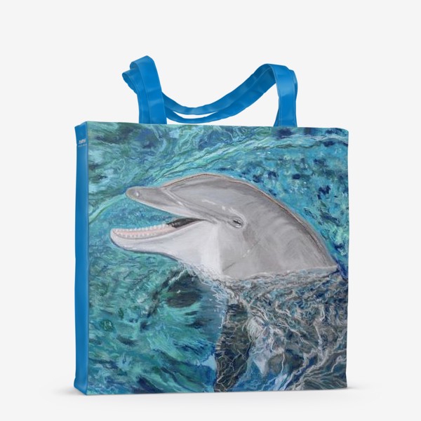 Сумка-шоппер «дельфин»