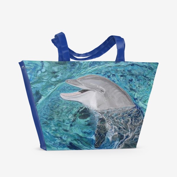 Пляжная сумка &laquo;дельфин&raquo;