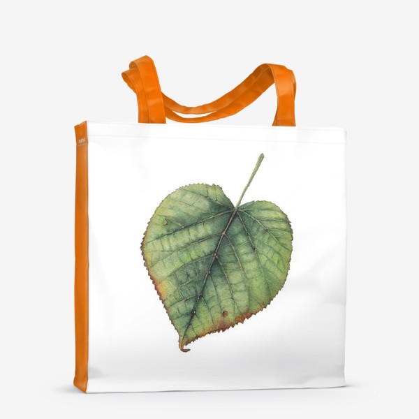 Сумка-шоппер «Летний лист липы»