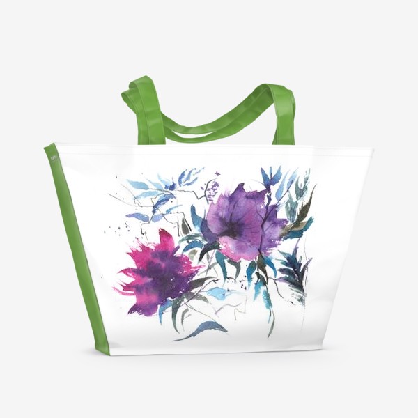 Пляжная сумка «Цветочные сны»