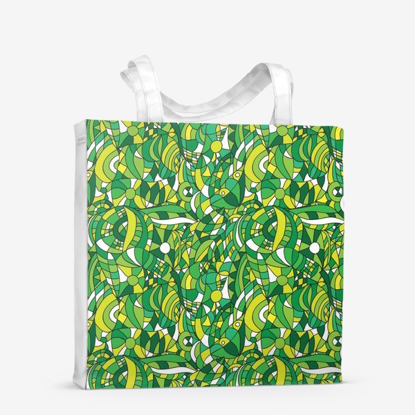 Сумка-шоппер «Зеленое настроение»