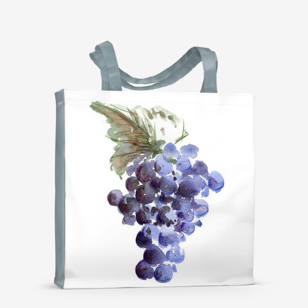 Сумка-шоппер «Гроздь тёмного винограда»