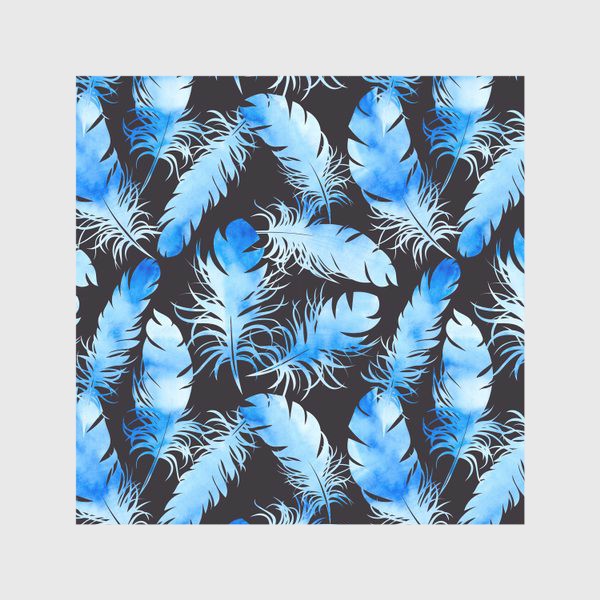 Скатерть «Перья синей птицы»