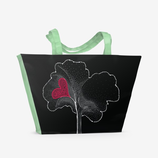 Пляжная сумка «Love-Tree Black»