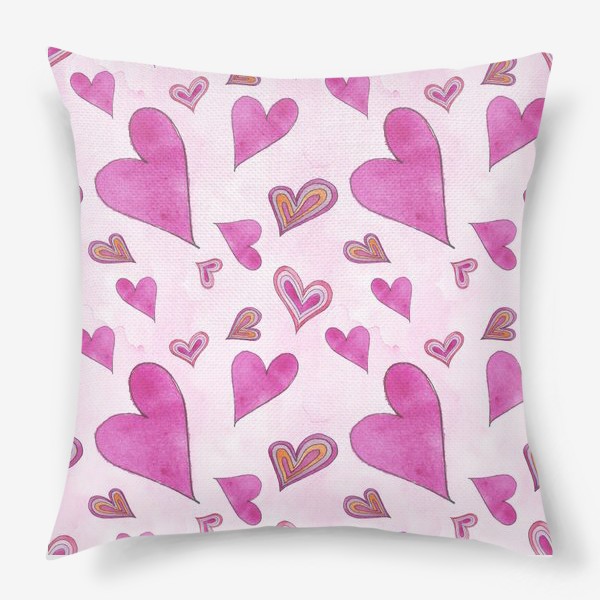Подушка «Hearts Pink»