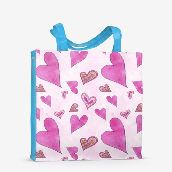 Сумка-шоппер «Hearts Pink»