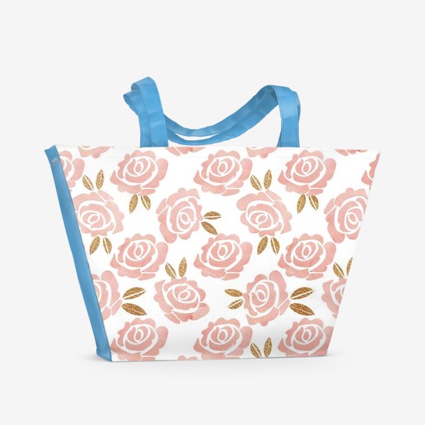 Пляжная сумка «Roses Pattern»
