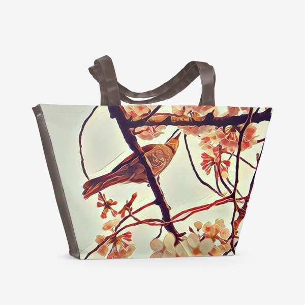 Пляжная сумка «Весна в Уэно»
