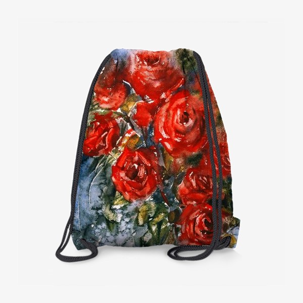 Рюкзак «Букет алых роз»