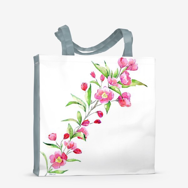 Сумка-шоппер «Весенние цветы»