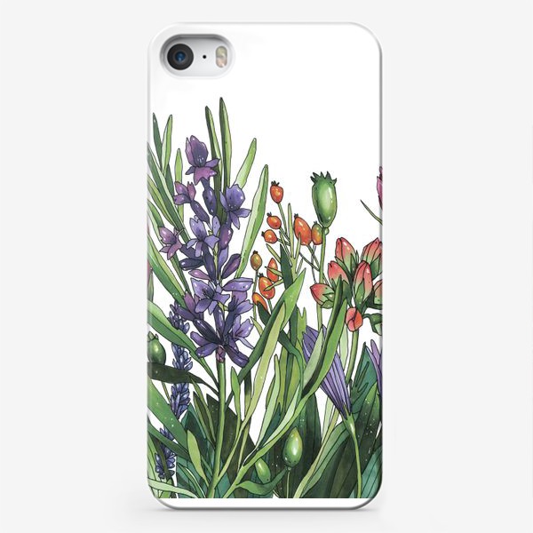 Чехол iPhone «цветы»