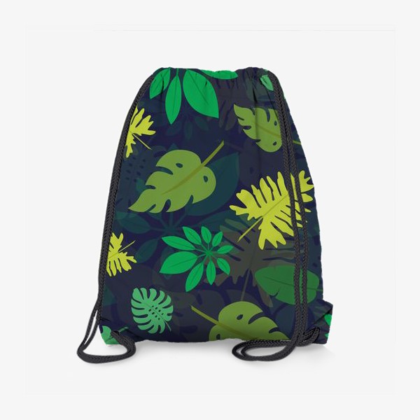 Рюкзак «Паттерн с тропическими листьями №1»