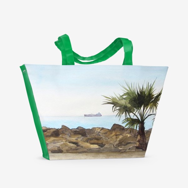 Пляжная сумка «Морская даль»