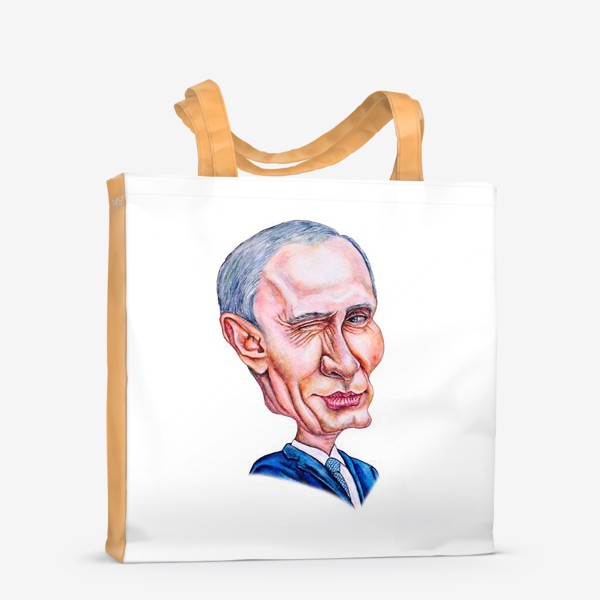 Сумка-шоппер «Шарж-портрет Путин »