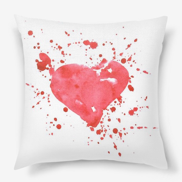 Подушка «Влюблённое сердце!»