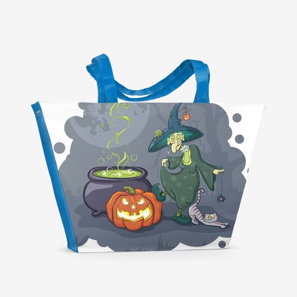Пляжная сумка «Ведьма-кокетка»