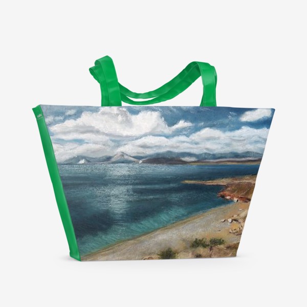Пляжная сумка «Море и берег»