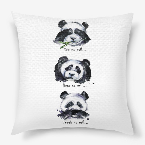 Подушка «панда»