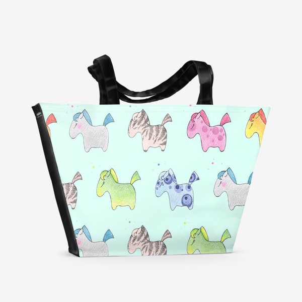 Пляжная сумка «Пони»