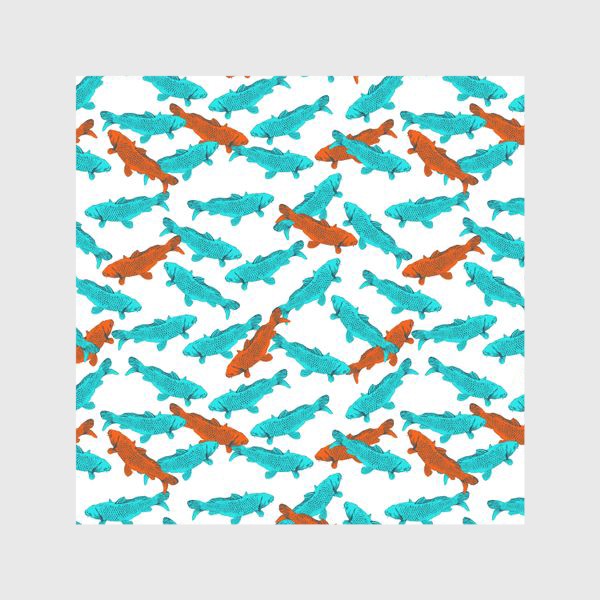 Шторы «Japanese Fish Pattern. Рыбки из Японии»