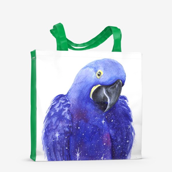 Сумка-шоппер «Космический попугай»