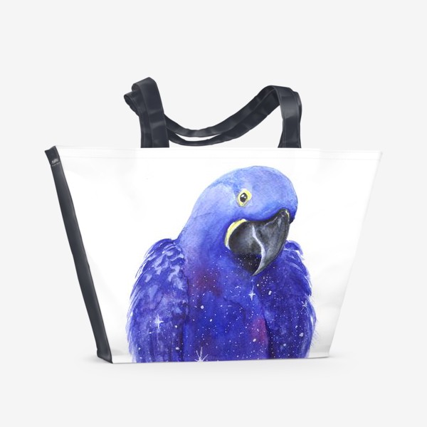 Пляжная сумка &laquo;Космический попугай&raquo;