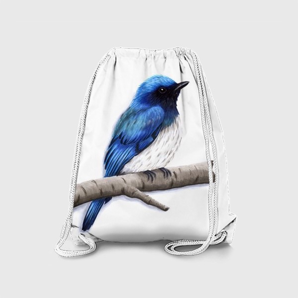 Рюкзак «Птица Синяя Мухоловка»