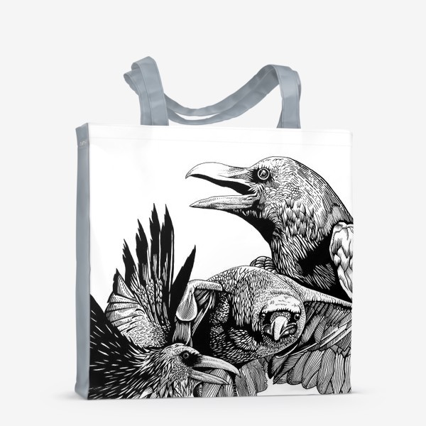 Сумка-шоппер «Вороны\Ravens»