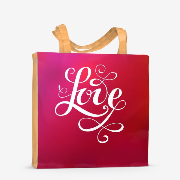 Сумка-шоппер «Любовь по английски»