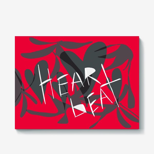 Холст «heartbeat»