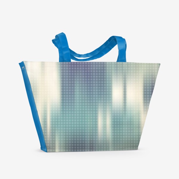 Пляжная сумка «Цифровые миражи 01»