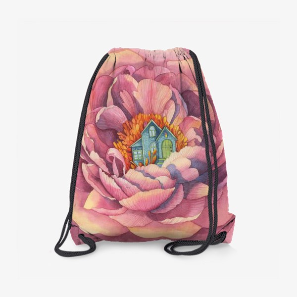 Рюкзак «Дом в цветочном саду »