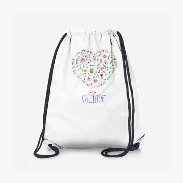 Рюкзак «Цветочное сердце»