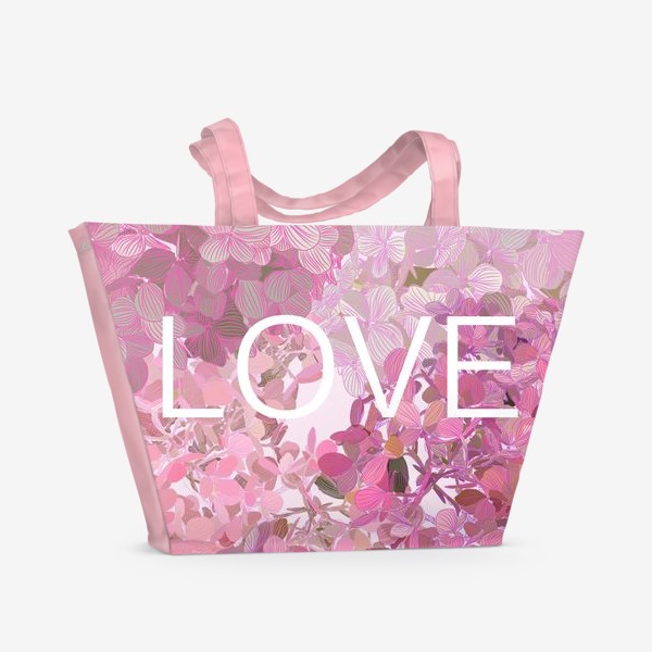 Пляжная сумка «love»
