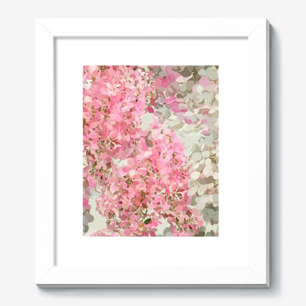 Картина «pink hydrangea»
