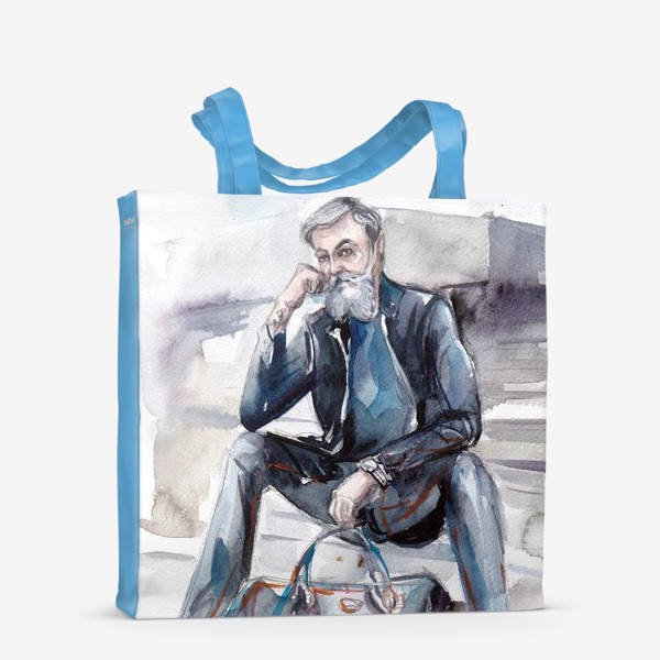 Сумка-шоппер «Мода. Мужчина с сумкой»