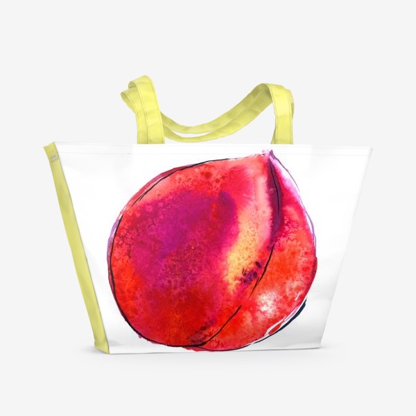 Пляжная сумка «Персик»