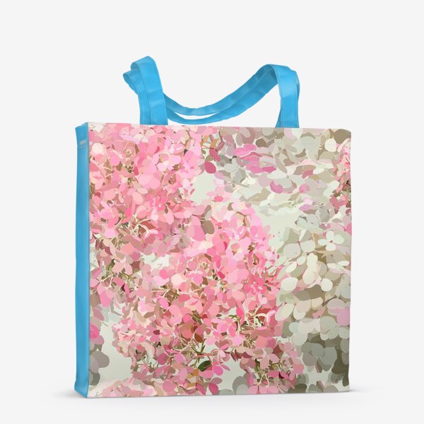 Сумка-шоппер «pink hydrangea»