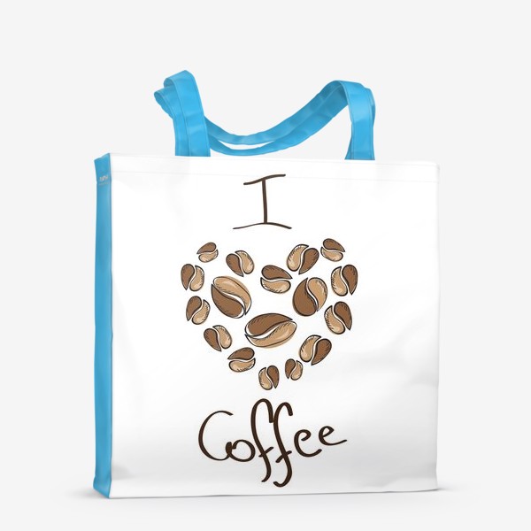 Сумка-шоппер «I love coffee»