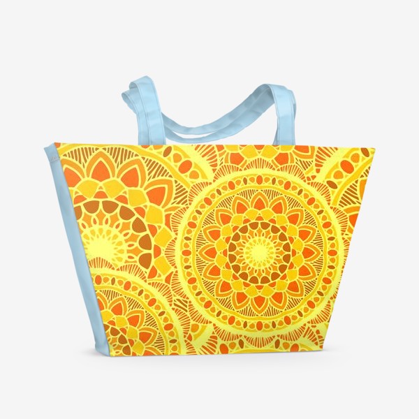 Пляжная сумка «счастливое солнце»
