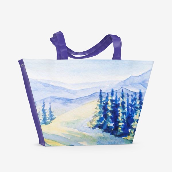 Пляжная сумка «Снежная Долина»