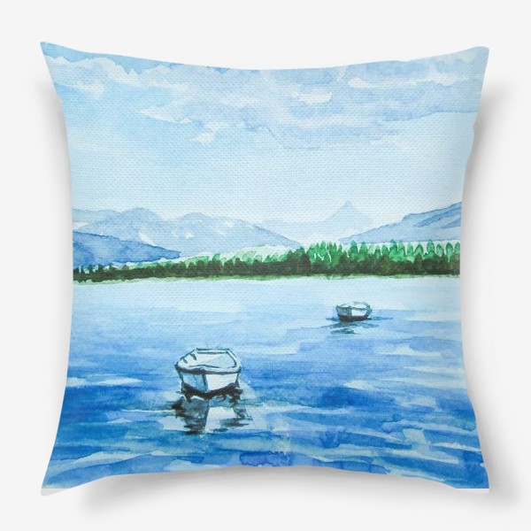 Подушка «На озере»