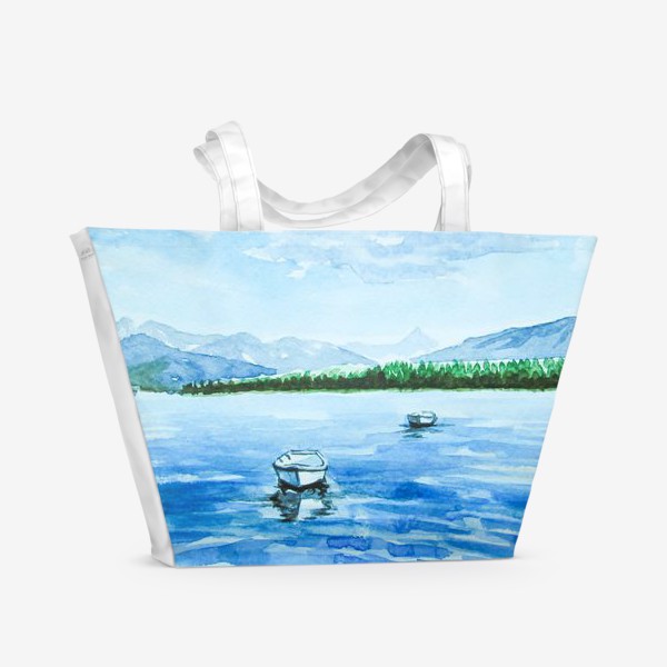 Пляжная сумка «На озере»
