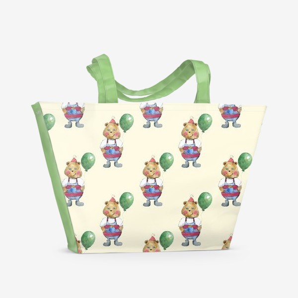 Пляжная сумка «Мишкино счастье»